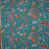 Turquoise/Yellow/Purple