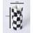 Ceramic Checker Vase For Home Decor, Aesthetic Decoration For Livng Room, Bedroom, Kitchen, Minimalism Abstract Flower Vase