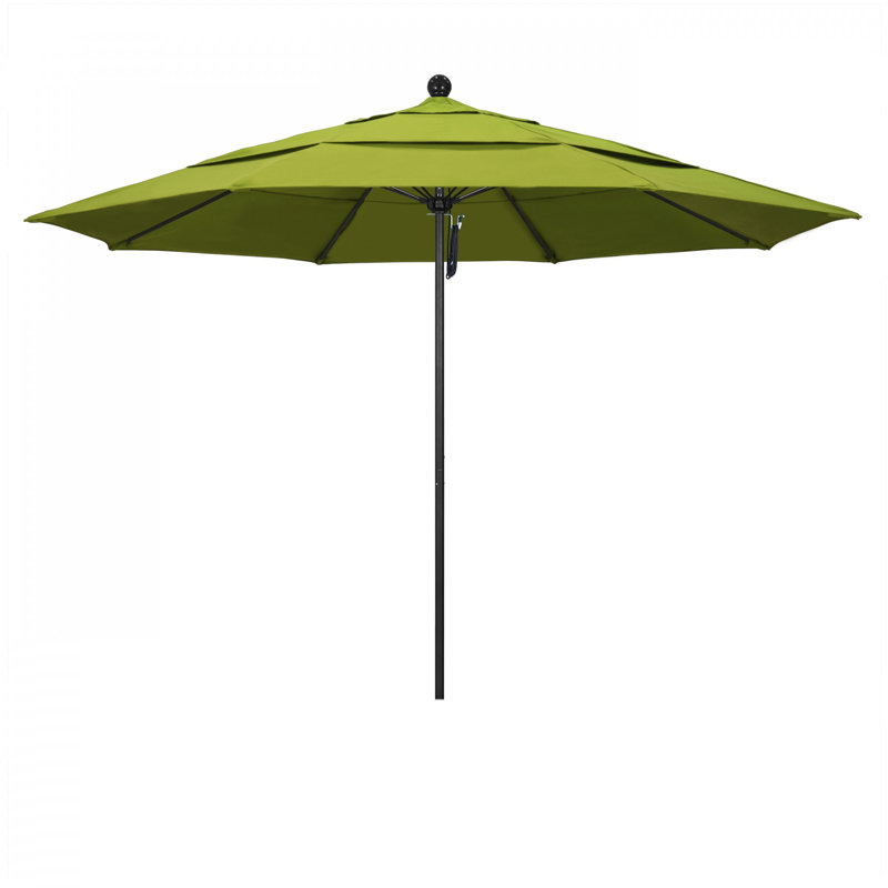 Parasol de marché 11 pi Raymundo, Toile Ginkgo Performance
