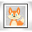 «Cheery Fox», impression sur papier-47842081-47842067