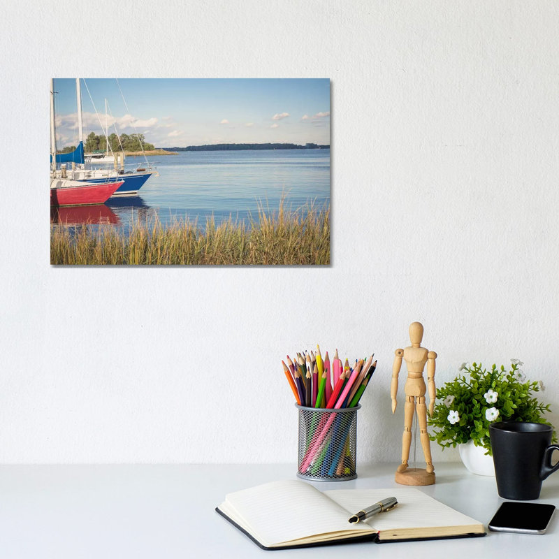 Chesapeake Morning by Ann Hudec - Wrapped Canvas Print, 20.32 cm H x 30.48 cm W