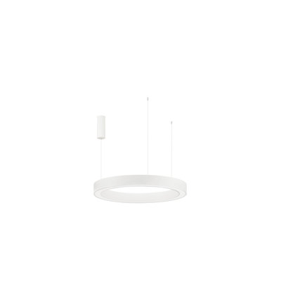 MORBIDO 1 - Light White LED Wagon Wheel Pendant