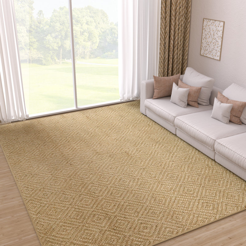 Tapis en jute Kayleigh , Rectangulaire 8 pi x 10 pi