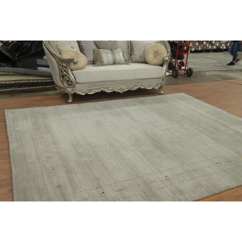 Tapis oriental fait à la main de style Gabbeh 8 x 10