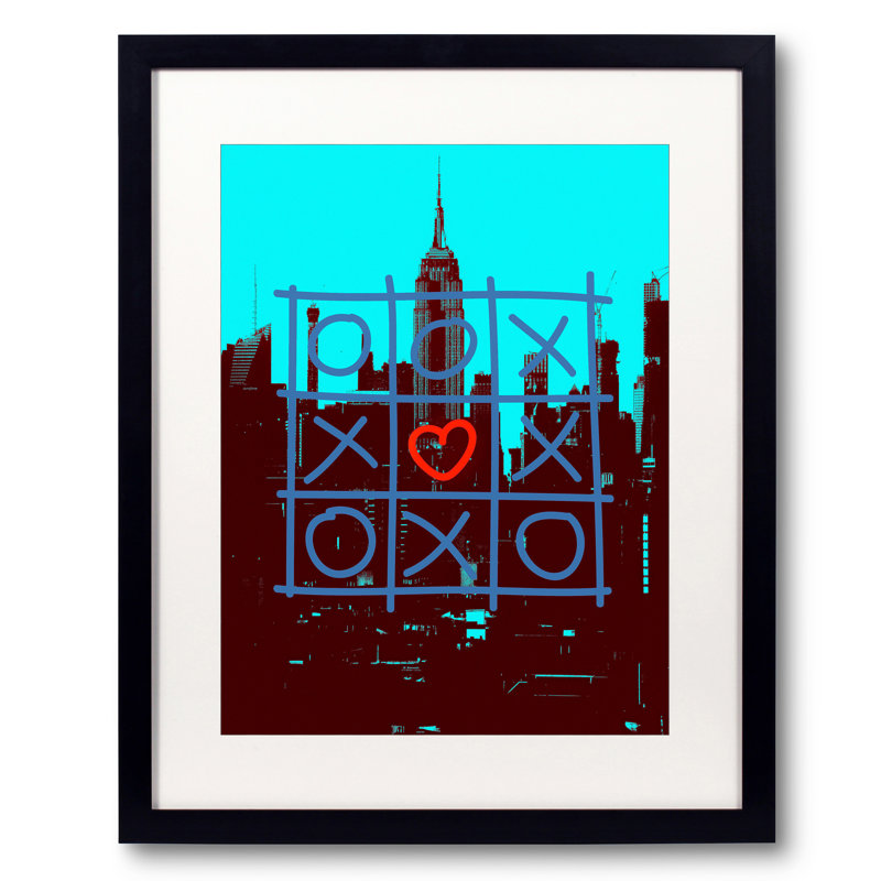 «Aimer New York» par Kevin Quinn, impression encadrée sur papier, 32" H x 24" W