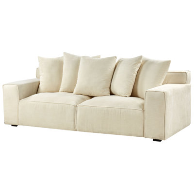 Smiga 3 Seater Corduroy Sofa