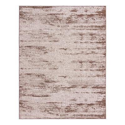 Tapis d'extérieur moderne Brown_Unique Loom Cartago