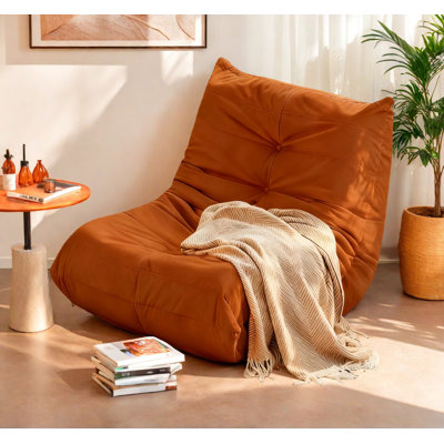 Fauteuils à billes sans accoudoirs pour adultes, fauteuil à billes en mousse à mémoire de forme pour le bureau de la chambre à coucher du salon