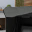 Patio Swing Chair Cover 3 Seater 177 x 114 x 152cm Dark Grey