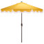 Parasol à franges inclinables 108 po Winnie-606380128