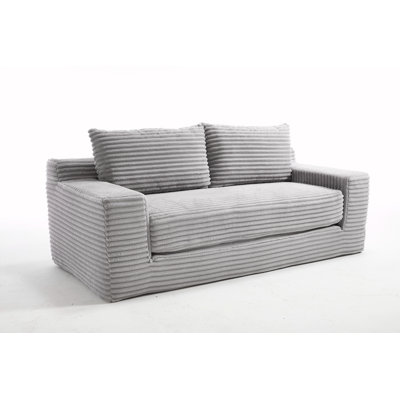 Loveseat Sofa with Memory Foam & Steel Frame