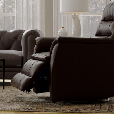 Fauteuil inclinable pivotant avec repose-pieds manuel Global