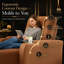 Fauteuil inclinable électrique surdimensionné avec charge sans fil et porte-gobelet, sièges de cinéma maison en similicuir (brun, ensemble de 1)-128822564-126706568