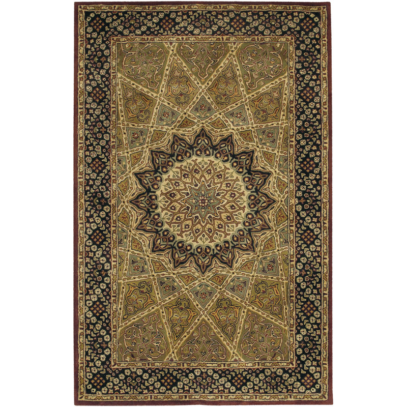 Sequence Brown Area Rug, Rectangle 2' x 3'