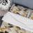 Natural Tones Grey And Beige Mosaic Geometric Shapes Duvet Cover-76290733-129935903