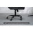 Faux Leather Executive Office Chair Computer Chair With Padded Armrests