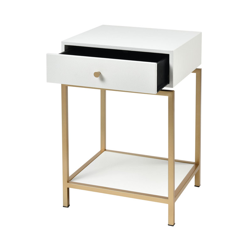 Table d'appoint Clancy - Blanc
