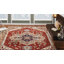 Vallelunga Wool Oriental Area Rug in Rust-990898312