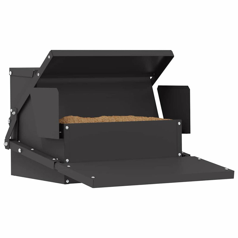 Cold-Rolled Steel Feeder, Black