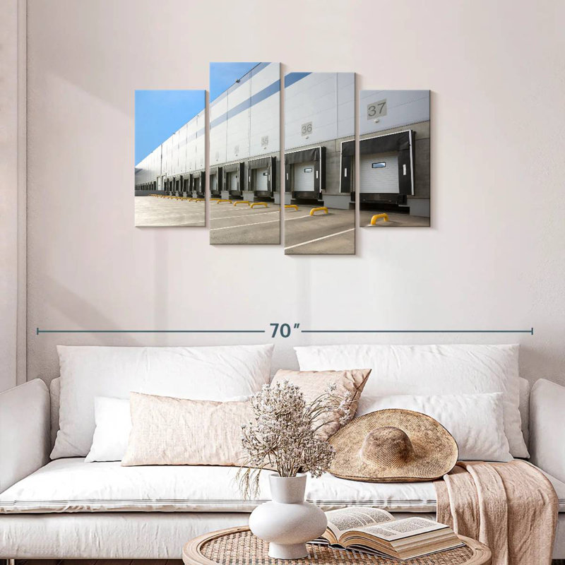 Loading Dock, 27" H x 43" W