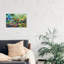 Lilies Of The Pond - Painting on Canvas-1397658397-1452558375
