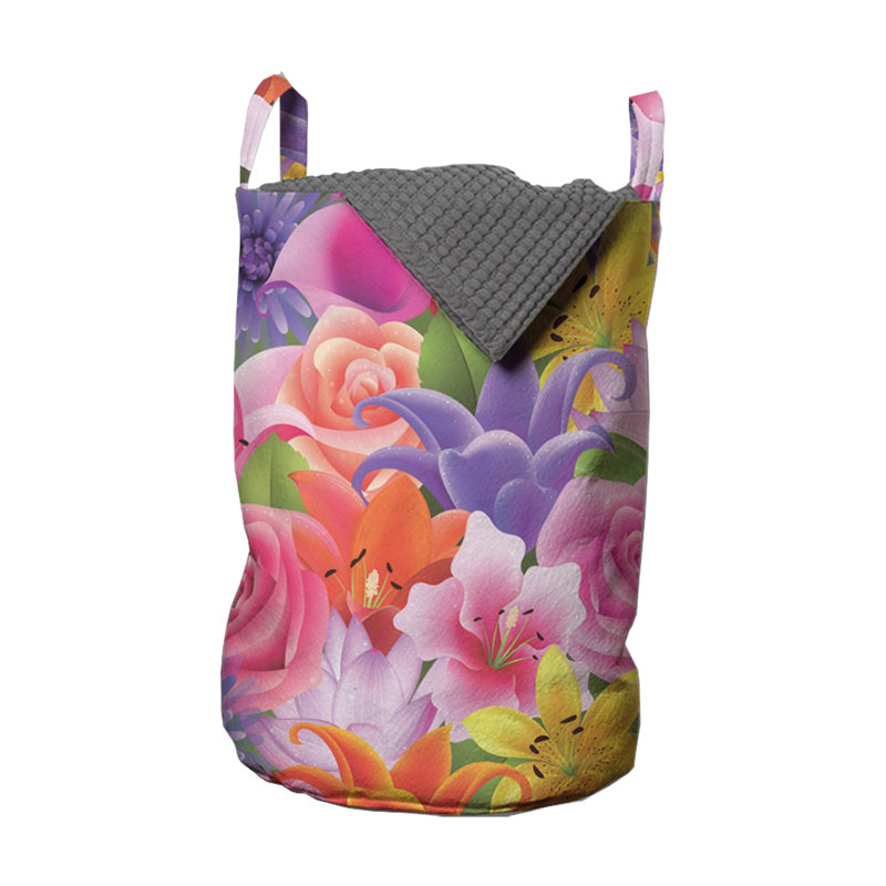 Fabric Laundry Bag with Handles