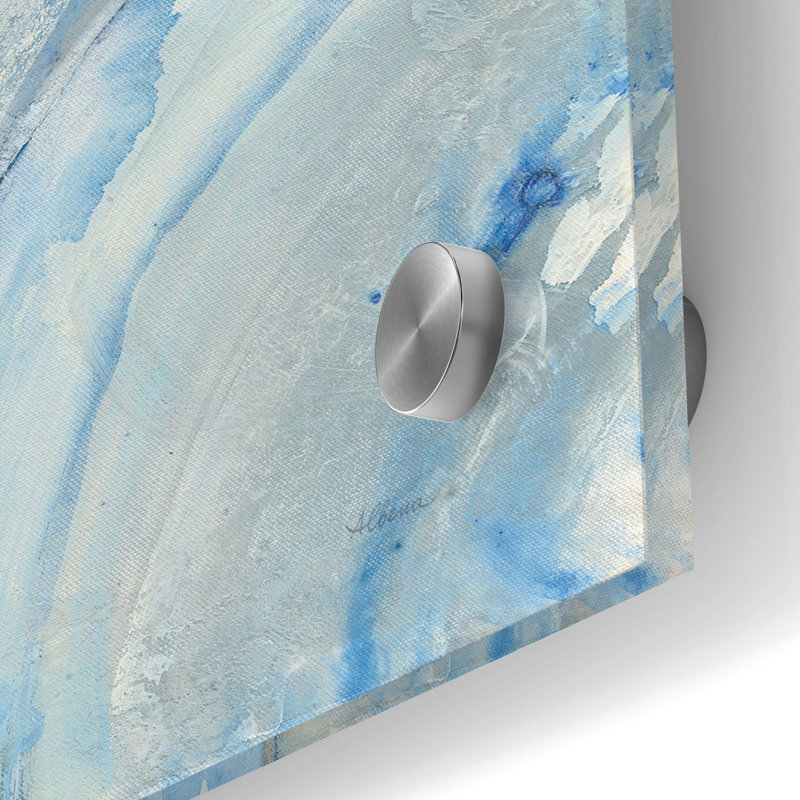 «Estuary» par Albena Hristova, art mural en verre acrylique, H 24 po x l 24 po x P 0,2 po
