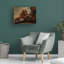 Art mural sur toile tendue - art mural C.S. Tjandra «Mothers Love» pour le salon, la chambre à coucher ou le bureau - 35 x 47