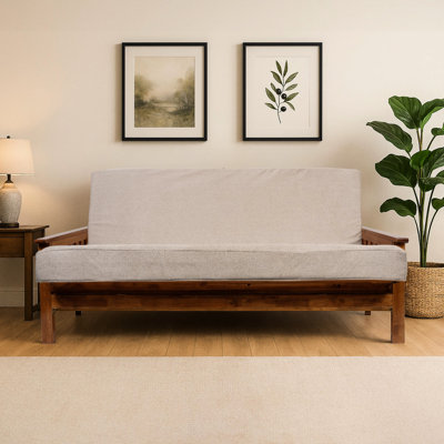 Matelas de futon en mousse à mémoire de forme Full XL lavable, fermeture à glissière robuste, pliable pour le salon et le dortoir, matelas de différentes tailles XL, housse amovible, espaces invités, conception confortable