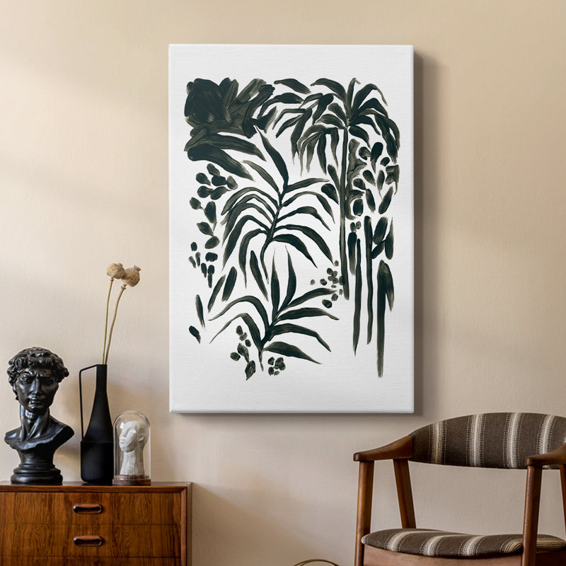 Encre Jungle I - galerie sur mesure, H 27 po x l 18 po