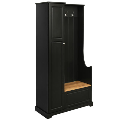 Tiburon Engineered Wood Storage Bench