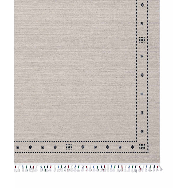 Tapis Leila Gordes, Rectangle 2 pi 8 po x 4 pi 10 po
