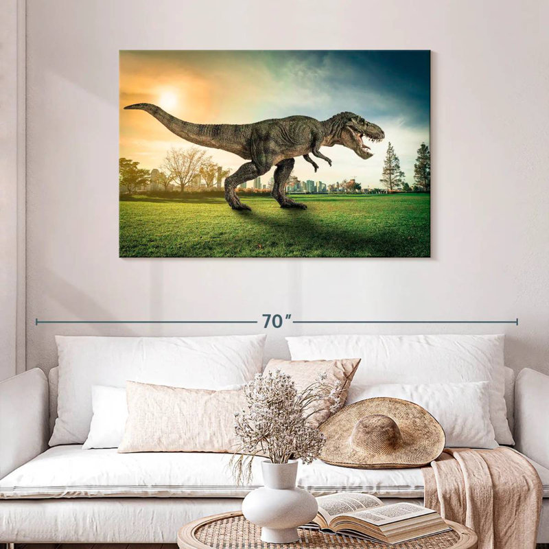 Brampt T Rex dans la ville