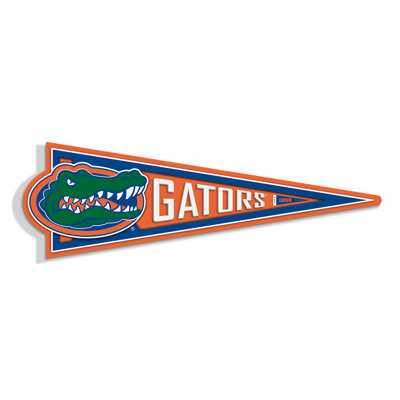 NCAA Florida Gators Pennant Sign