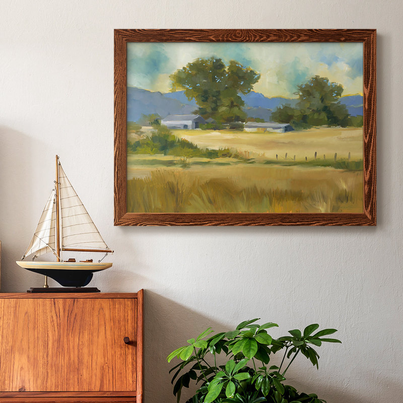 Down On The Farm, reproduction d'art sur toile, Érable, H 28 po x l 42 po x P 1,5 po