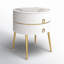 Midwest Side Table with Storage-857898255