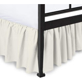 Ruffled Bed Skirt With Split Corners, Queen Drop Bedskirt, Hotel Quality Brushed Microfiber Wrinkle Free Dust Ruffle Bed Skirt Queen Size