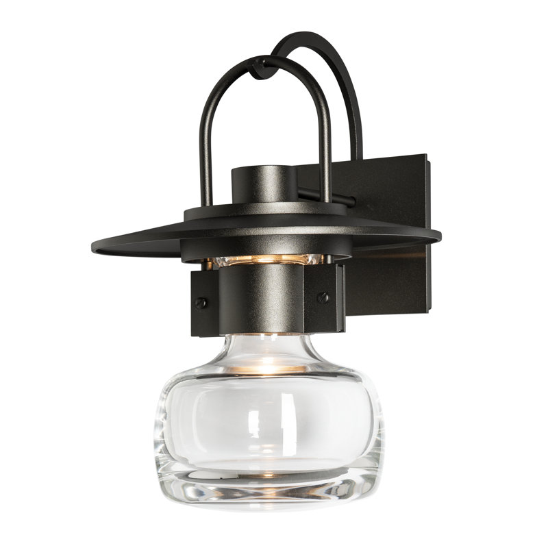 Mason Outdoor Wall Lantern, 15.9" H x 11.3" W x 12.2" D, Oil Rubbed Bronze