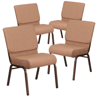 Maevis 21''W Stacking Church Chair