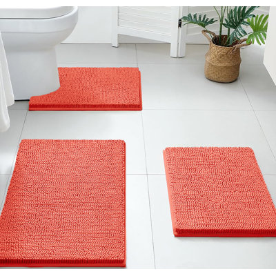 Tapis de salle de bain 3 pièces