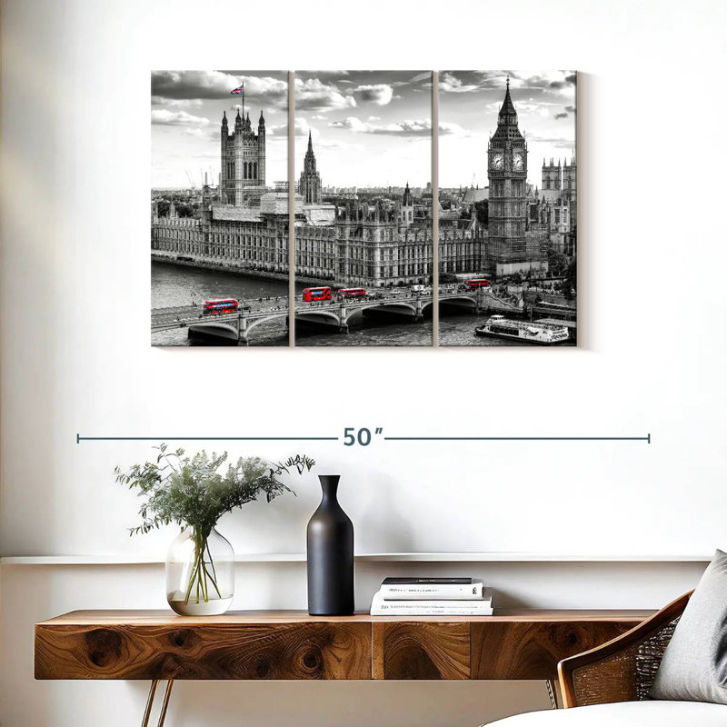Sebbie Big Ben Palace Of Westminster I, 24" H x 38" W