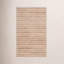 Tapis rayé en laine / jute / coton tissé à la main Edney - brun / beige-424437046