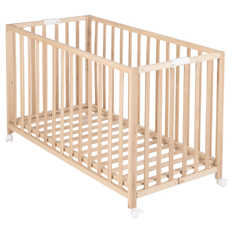 Side bed, folding bed Fold Up, Brown