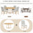 Extendable Wood Dining Table Sets(must Include Both Table And Chair)