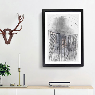Sketching the Architecture Vol.6 - Picture Frame Drawing Print