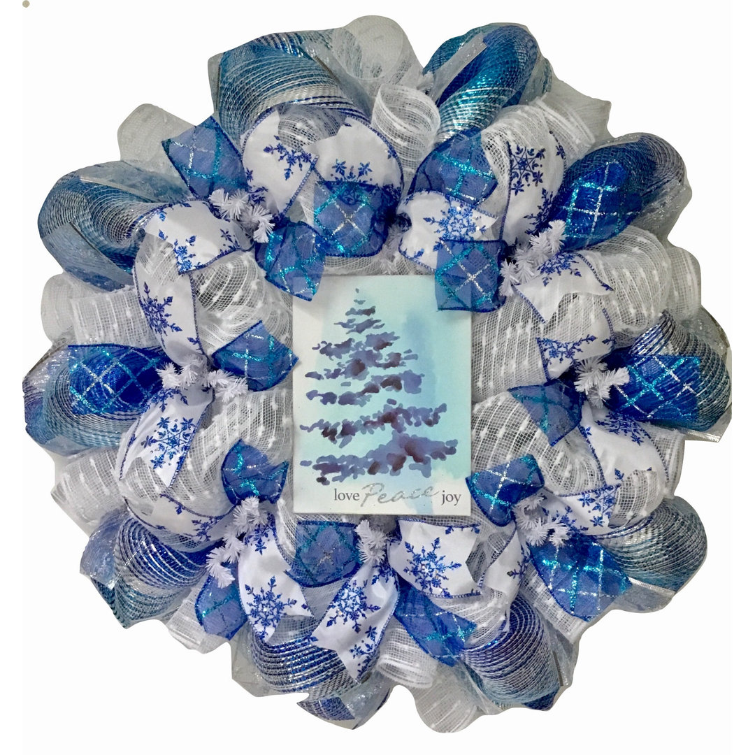 Holiday Wreath Love Peace Joy The Holiday Aisle®
