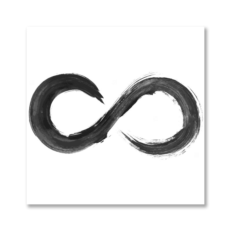 Hang - peinture sans cadre, H 24 po x l 24 po, Acrylique