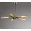 Chihoko 5 - Light Antique Brass Pendant