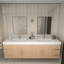 Ensemble de meuble-lavabo double mural 83,4 "-98420035