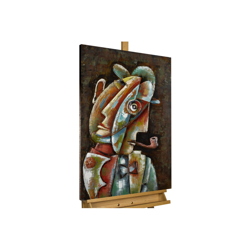 Handmade Modern Entertainment Wall Decor on Metal